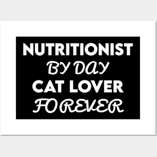 nutritionist cat Posters and Art